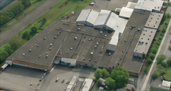Aerial view of the Titan International facility
